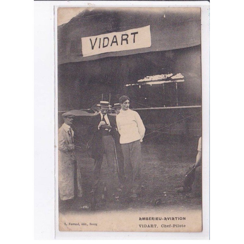 AMBERIEU: aviation, vidart, chef-pilote - état