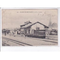 MAURE-de-BRETAGNE: la gare - très bon état