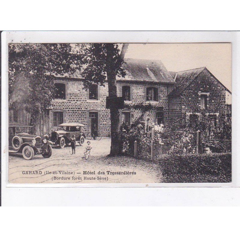 GAHARD: hôtel des tressardières, bordure forêt haute-sève - très bon état