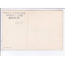 MELA KOEHLER: ART DECO: femme - très bon état