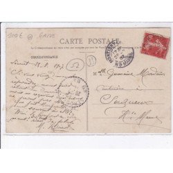 LECOURT: agre, scène de village - très bon état