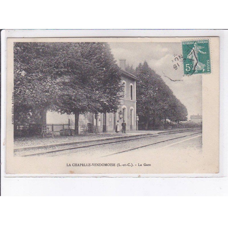 LA CHAPELLE-VENDEMOISE: la gare - très bon état