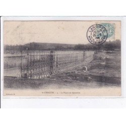 SAINT-CIERGUES: la digue en réparation - très bon état