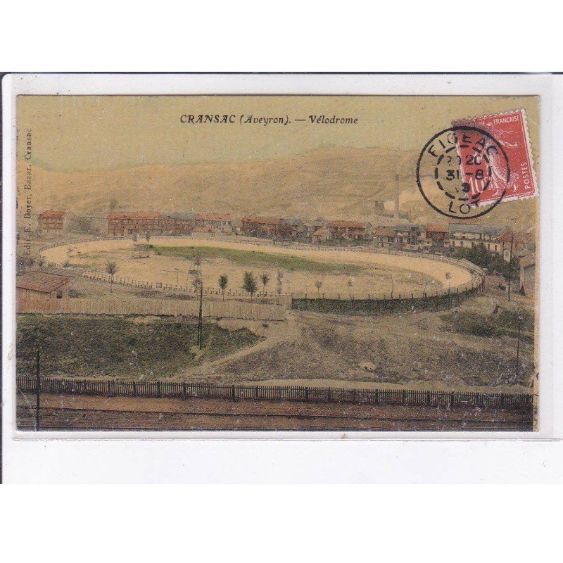 CRANSAC: vélodrome -  état