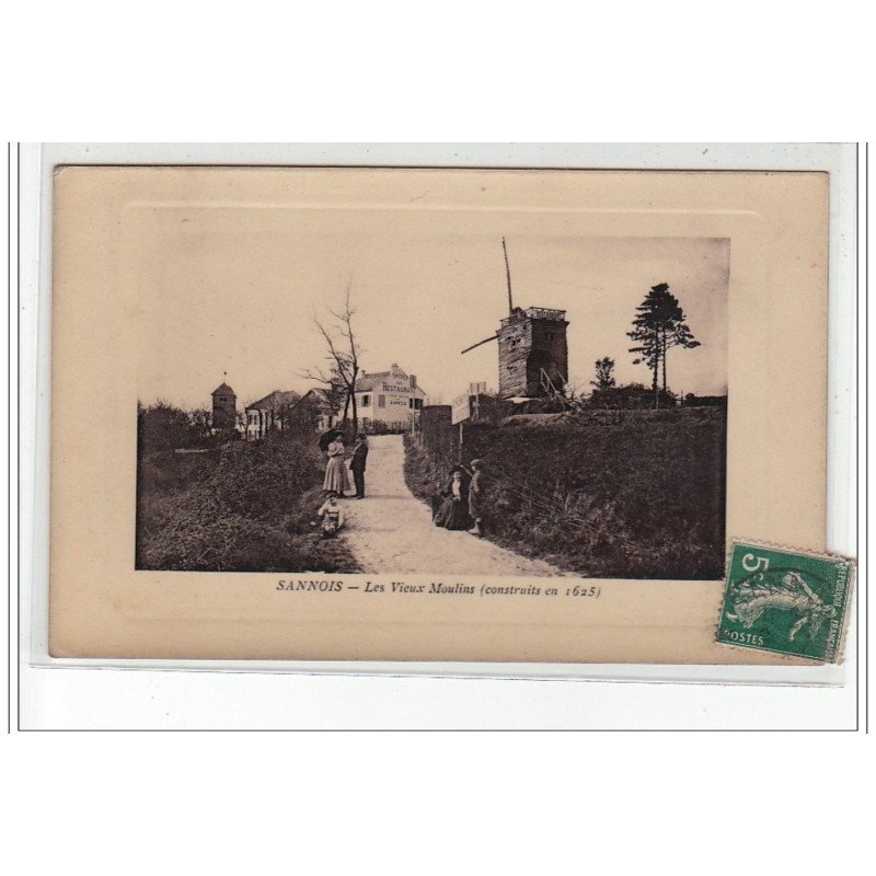 SANNOIS - Les vieux moulins (construits en 1625) - très bon état