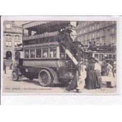 PARIS: un omnibus automobile - très bon état