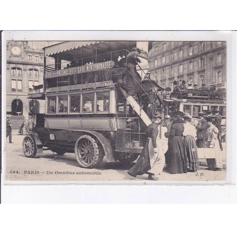 PARIS: un omnibus automobile - très bon état