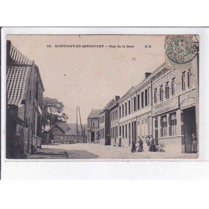 MONTIGNY-en-OSTREVENT: rue de la gare - très bon état