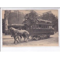 PARIS: les transports à paris, tramways à traction animale - très bon état