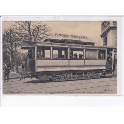 PARIS: les transports à paris, tramway à traction électrique à prise de courant en caniveau - très bon état