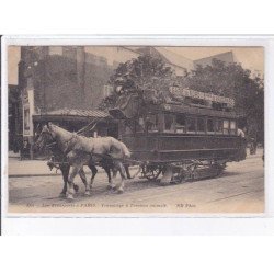 PARIS: les transports à paris, tramways à traction animale - très bon état