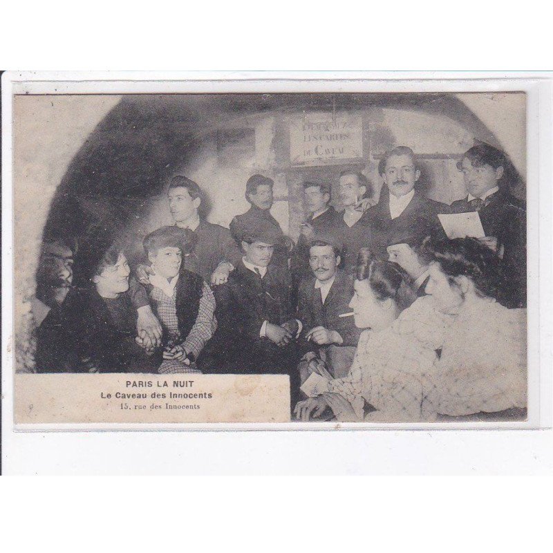 PARIS: paris la nuit, le caveau des innocents - très bon état
