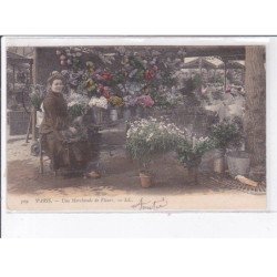 PARIS: une marchande de fleurs - très bon état