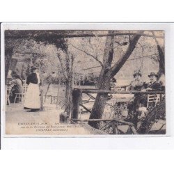 CHELLES: vus de la terrasse du restaurant mottheau - très bon état