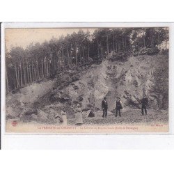 LA FRESNAYE-sur-CHEDOUET: la carrière de bruyère louuis, forêt de perseigne - très bon état