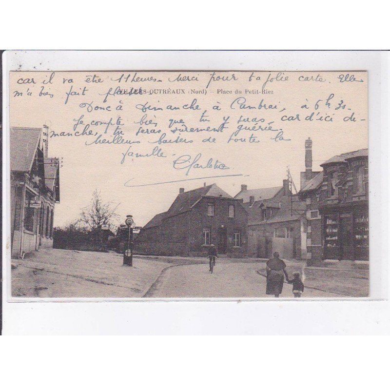 VILLERS-OUTREAUX: place du peti-riez - très bon état