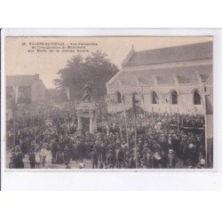VILLERS-OUTREAUX: vue d'ensemble de l'inauguration du monument aux morts de la grande guerre - très bon état