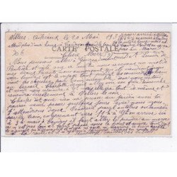 VILLERS-OUTREAUX: la rue du moulin en reconstruction de ses ruines de la guerre mondiale - très bon état