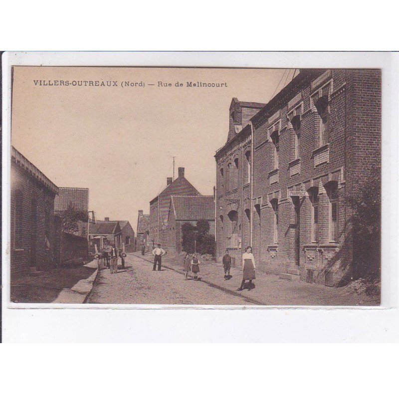VILLERS-OUTREAUX: rue de malincourt - très bon état