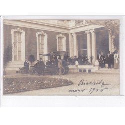 BIARRITZ: le roi d'angleterre Edouard VII, hôtel du palais - très bon état