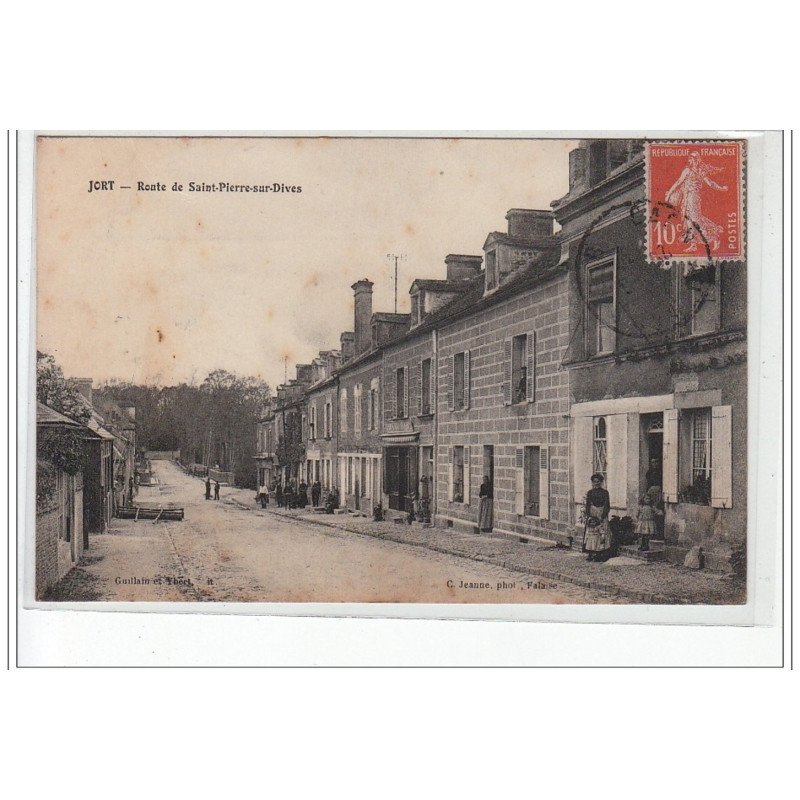 JORT - Route de Saint Pierre sur Dives - état (traces)