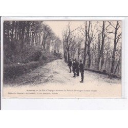BIARRITZ: le roi d'espagne traverse le bois de boulogne à toute vitesse - très bon état