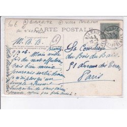 BIARRITZ: roi d'espagne Alphonse XIII, villa mouriscot - très bon état