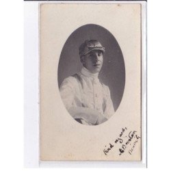 BIARRITZ: jockey, autographe, hippisme - très bon état