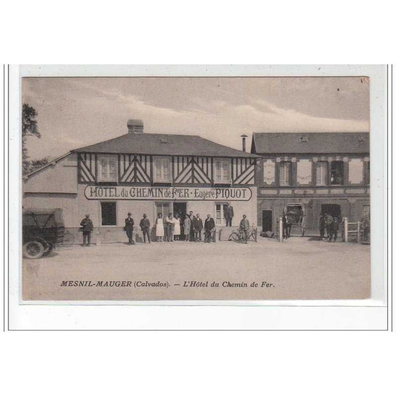 MESNIL-MAUGER - L'Hôtel du Chemin de Fer - très bon état