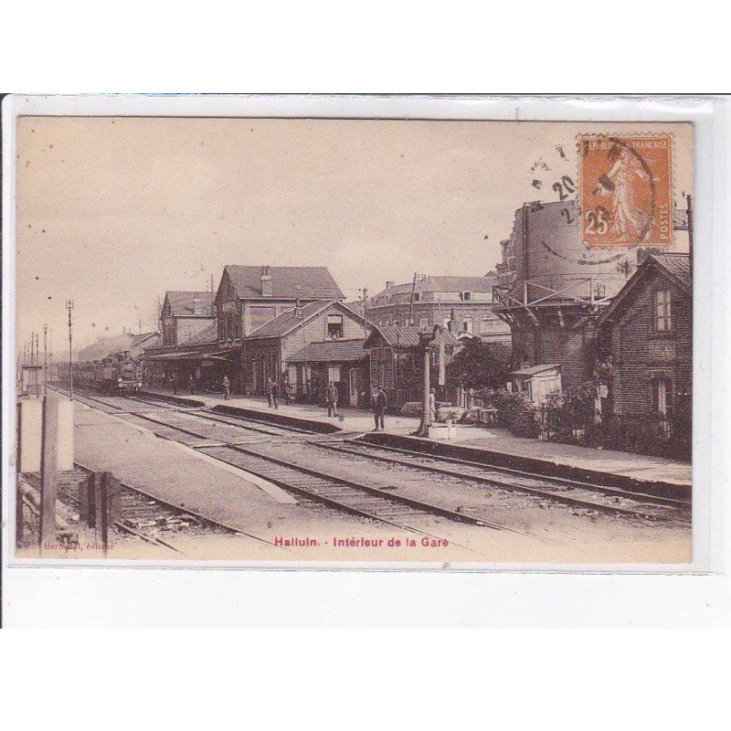 HALLUIN: intérieur de la gare - très bon état