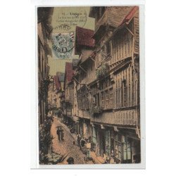 LISIEUX - La Rue aux Fèvres - Vieilles maisons des XIVè et XVè siècles  - très bon état