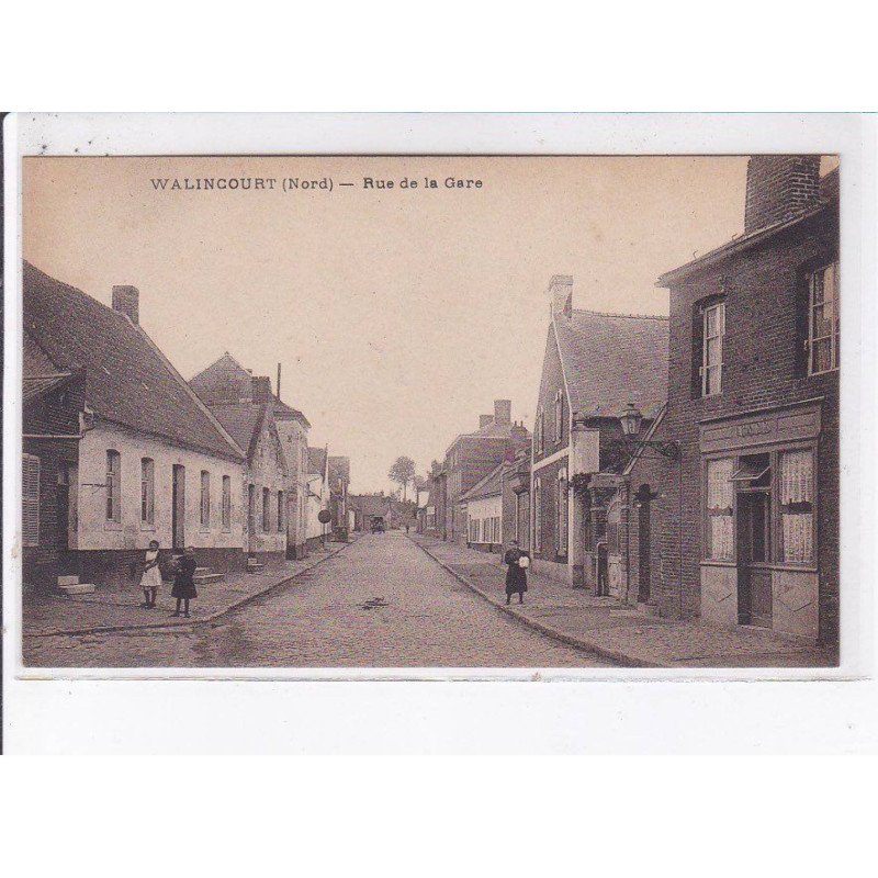 WALINCOURT: rue de la gare - très bon état