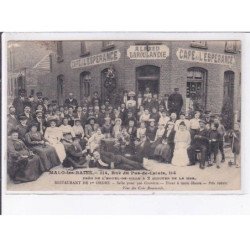 MALO-les-BAINS: restaurant de 1er ordre, café de l'espérance, Alfred Laroulandie - état