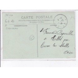MELLO: château, une chasse au sanglier - état