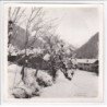 Photo 1936 de Lucien Gauthier : le ruisseau (contresignée - autographe) (ARECHES) - format 17x17 cm papier épais