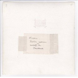 Photo 1936 de Lucien Gauthier : le vieilles maisons (contresignée - autographe) (ARECHES) - format 17x17 cm papier épais