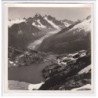 Photo 1936 de Lucien Gauthier : le lac Blanc  contresignée (Chamonix) - format 17x17 cm papier épais (autographe)