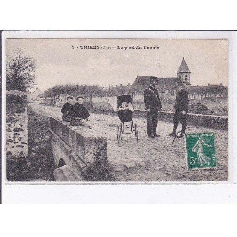 THIERS: le pont du lavoir - très bon état