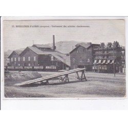 HOUILLERES D'AUBIN: traitement des schistes charbonneaux - état