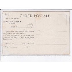 HOUILLERES D'AUBIN: lavage et agglomération - état