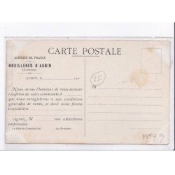 HOUILLERES D'AUBIN: puits n°4 - état