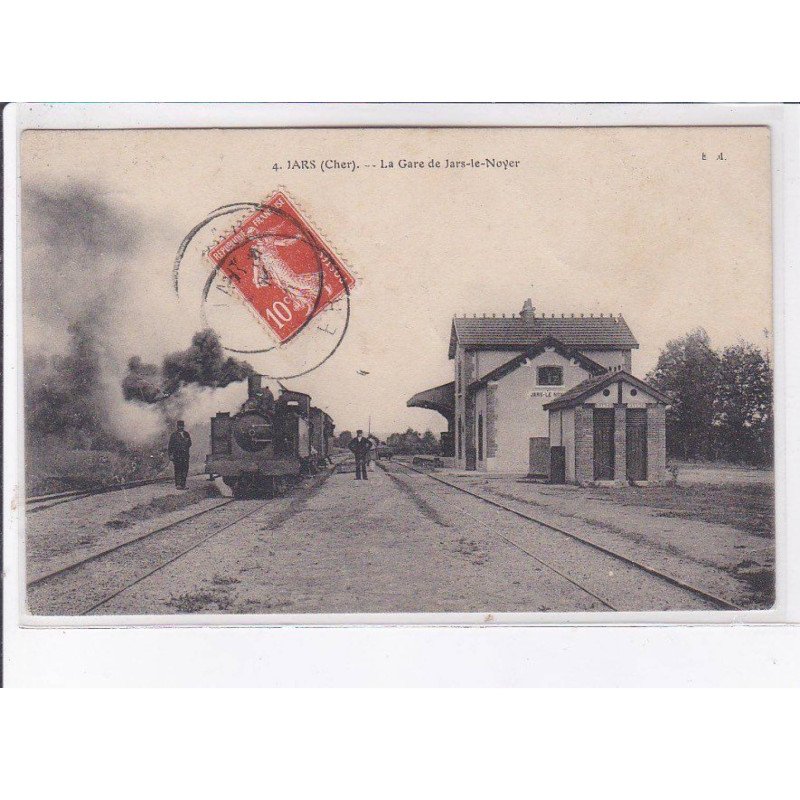 JARS: la gare de jars-le-noyer - très bon état