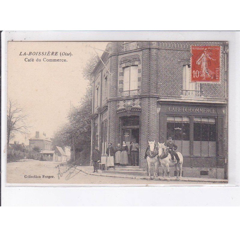 LA BOISSIERE: café du commerce - très bon état