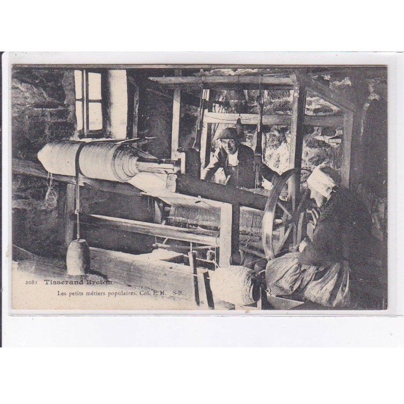 FINISTERE: tisserand breton, les petits métiers populaires - très bon état