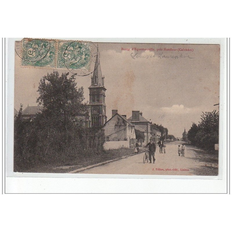 Bourg d'EQUEMAUVILLE, près HONFLEUR - très bon état