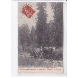 VAL-et-CHATILLON: ke schilttage à la montagne - très bon état