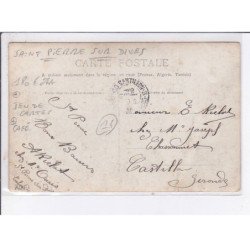 SAINT-PIERRE-sur-DIVES: jeu de cartes, café, société des enfants de la liche - état