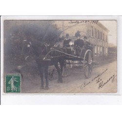 DEVILLE-les-ROUEN: attelage - état