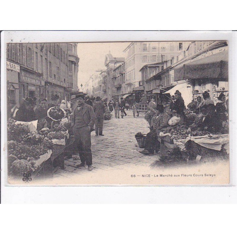 NICE: le marché aux fleurs cours saleya - très bon état