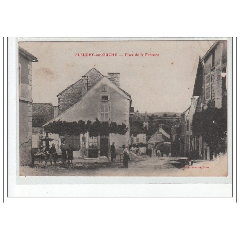 FLEUREY SUR OUCHE - Place de la Fontaine - très bon état